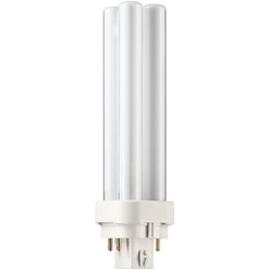 Compact fluorescentielamp zonder geïntegreerd voorschakelapparaat MASTER PL-C PHILIPS LAMPS COMPACT FLUORESCENTIELAMP MASTER PL-C 13W/830/4P 1CT/5X10BOX 6231770